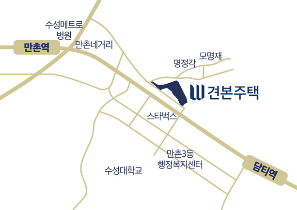 경산 펜타힐즈 더블유 오시는 길